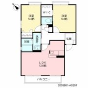 フェリーチェ学研台I A棟の間取り画像