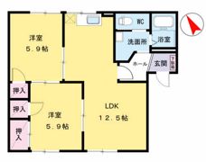 サンコート松岡の間取り画像