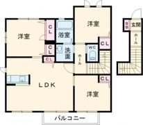 ディアス花の間取り画像