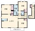 ディアス花の間取り画像