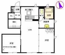 グランシャリオ賀来 B棟の間取り画像