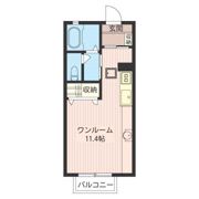 グランディールAの間取り画像
