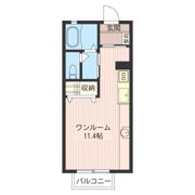 グランディールAの間取り画像