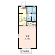 パークサイド東城南Bの間取り画像