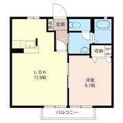 メビュース駅東通りIの間取り画像