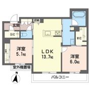 リッツ・リンの間取り画像
