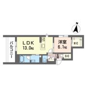 リッツ・リンの間取り画像