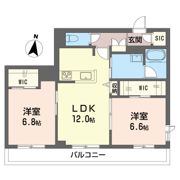リッツ・リンの間取り画像