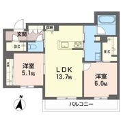 リッツ・リンの間取り画像