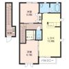 メルベイユBの間取り画像