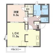 香陽コーポの間取り画像