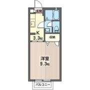 メゾン城山Bの間取り画像