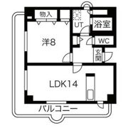 パレロイヤル西陣の間取り画像