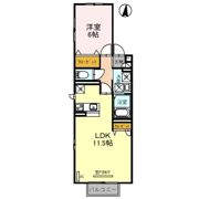プレミール Bの間取り画像