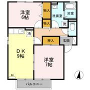 カマラード牡丹山 A/Bの間取り画像