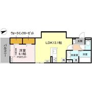 GRAMM下津林WESTの間取り画像