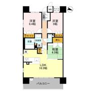 ジオ京都嵯峨嵐山106号室の間取り画像