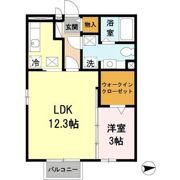 メゾンカムスの間取り画像