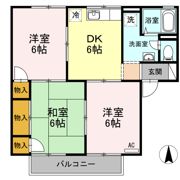 コーポジョイフルの間取り画像