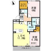 コート ダジュールの間取り画像