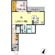 DーAxis旭 B棟の間取り画像