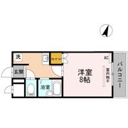 マンション 杏明館の間取り画像