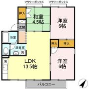 パークサイド吉敷 D棟の間取り画像