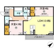 M・K・K 高峰町の間取り画像