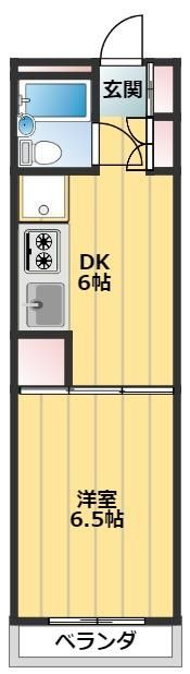 able皆実の間取り画像