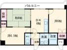 クローバー正山の間取り画像