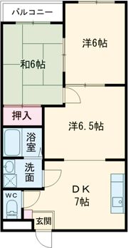 エクセレントハイツの間取り画像