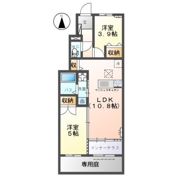 ディアコート冨士山Bの間取り画像