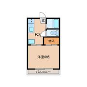 ニューフォーブル加藤の間取り画像
