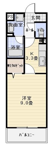 VRD清水万世町の間取り画像