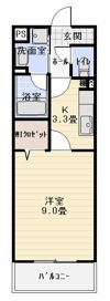 VRD清水万世町の間取り画像