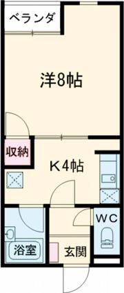 COSY IN KAWANOの間取り画像