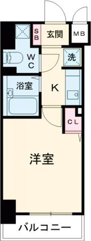 エステムコート神戸西の間取り画像