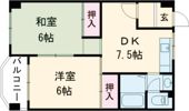 岡林マンションの間取り画像