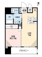 サヴォイマキシマイズ博多ステーションの間取り画像