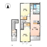 サンシャインハウス Aの間取り画像