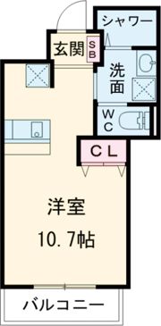 シーフロントの間取り画像