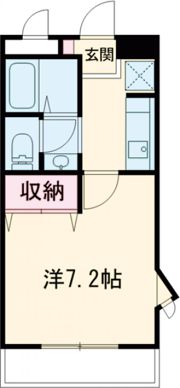 クレインコートの間取り画像