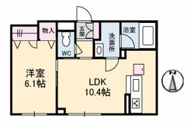 テラ高柳Ⅰの間取り画像