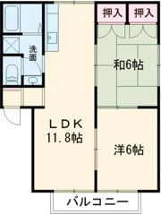 ハイム天領の間取り画像
