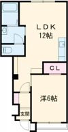 カームリーピュアaの間取り画像