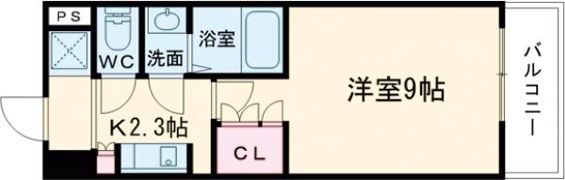 クレスト中もずの間取り画像