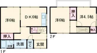 ムサシハウスNの間取り画像