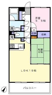 ビューパレス南柏の間取り画像