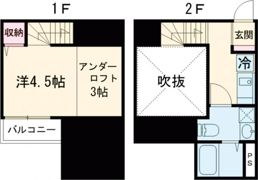 ソレイユ南高江の間取り画像