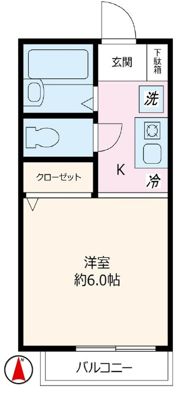 Vaquero B（バケーロ B）の間取り画像